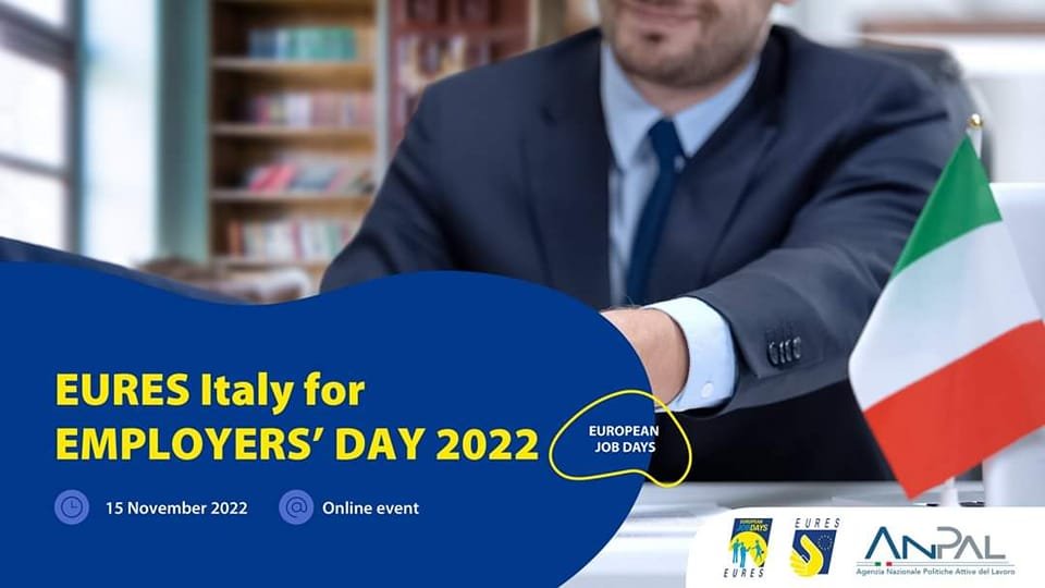 EURES Italy for EMPLOYERS’ DAY 2022